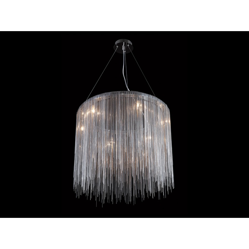 Fountain Ave Round Pendant