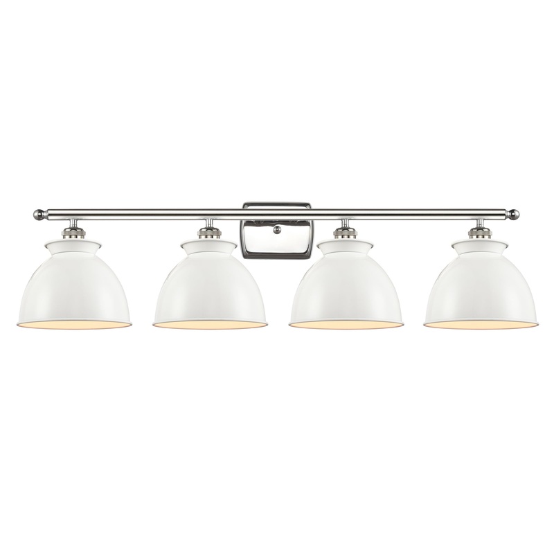 Innovations Lighting Adirondack 4 Light Bath Vanity Light Part Of The Ballston Collection 516-4W-PN-M14-W-LED