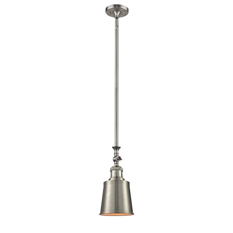Innovations Lighting Addison 1 Light Mini Pendant Part Of The Franklin Restoration Collection 206-SN-M9-SN-LED