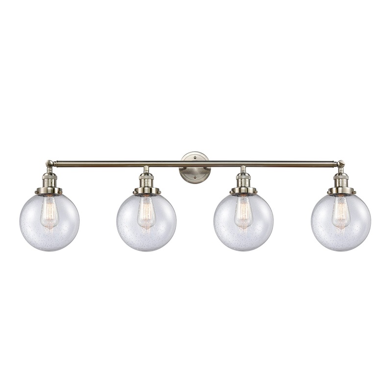 Innovations Lighting Beacon 4 Light 44″ Bath Vanity Light 215-SN-G204-8-LED