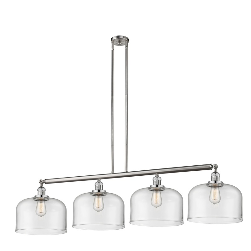 Innovations Lighting X-Large Bell 4 Light Island Light Part Of The Franklin Restoration Collection 214-SN-G72-L