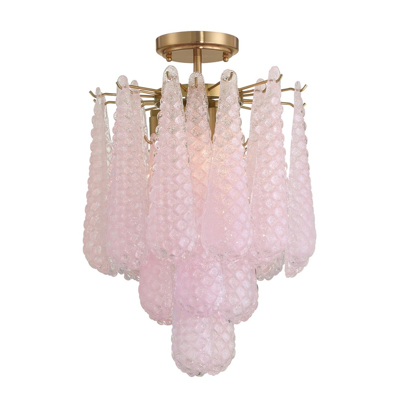 Ollie Semi Flush Ceiling Light