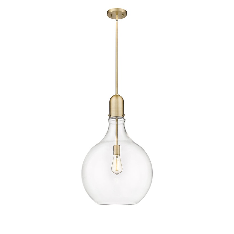 Innovations Lighting Amherst 1 Light 15.75″ Pendant 492-1S-BB-G582-16
