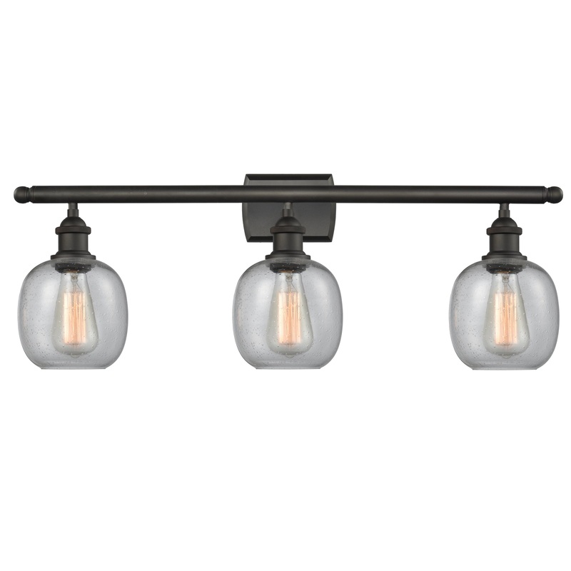 Innovations Lighting Belfast 3 Light Bath Vanity Light Part Of The Ballston Collection 516-3W-OB-G104-LED