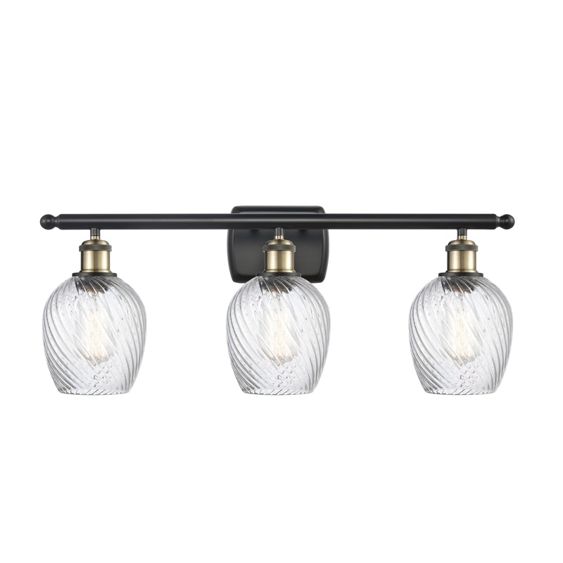 Innovations Lighting Salina 3 Light Bath Vanity Light Part Of The Ballston Collection 516-3W-BAB-G292-LED