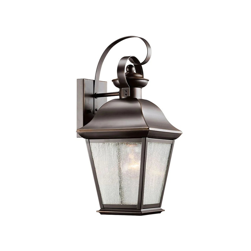Kichler Mount Vernon 16.75″ 1 Light Wall Light Olde Bronze 9708OZ