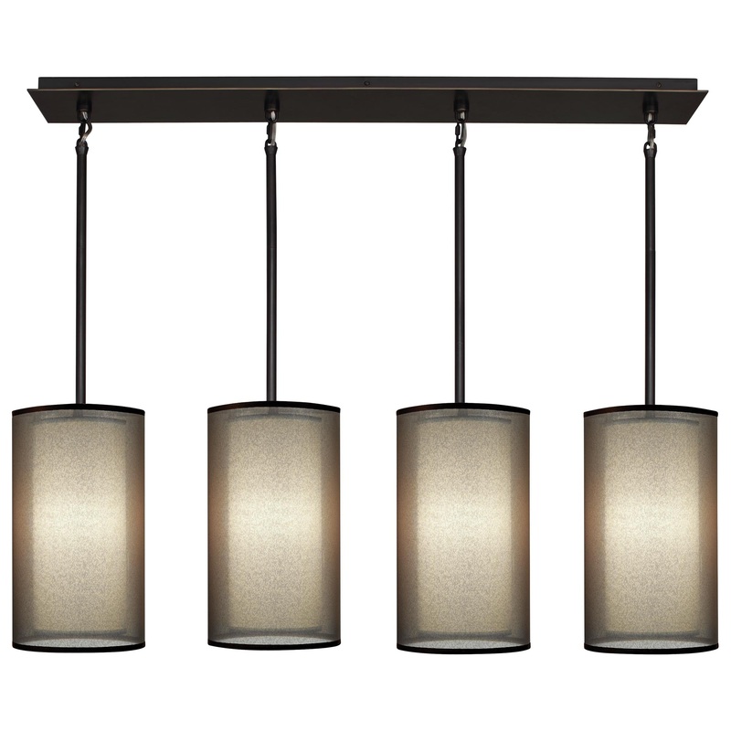Saturnia 4 Light Linear Pendant