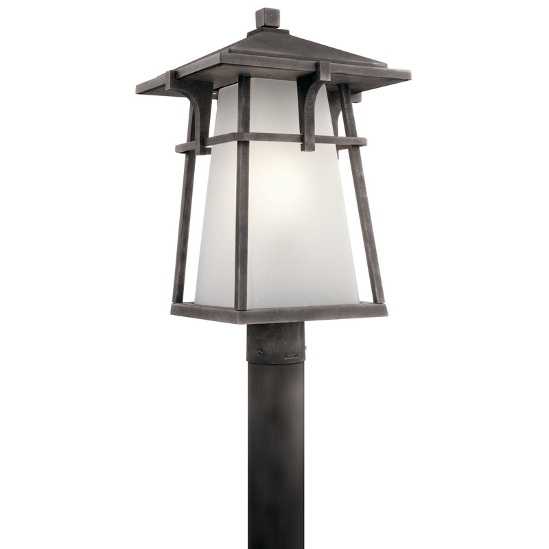 Beckett Outdoor Post Mount Lantern