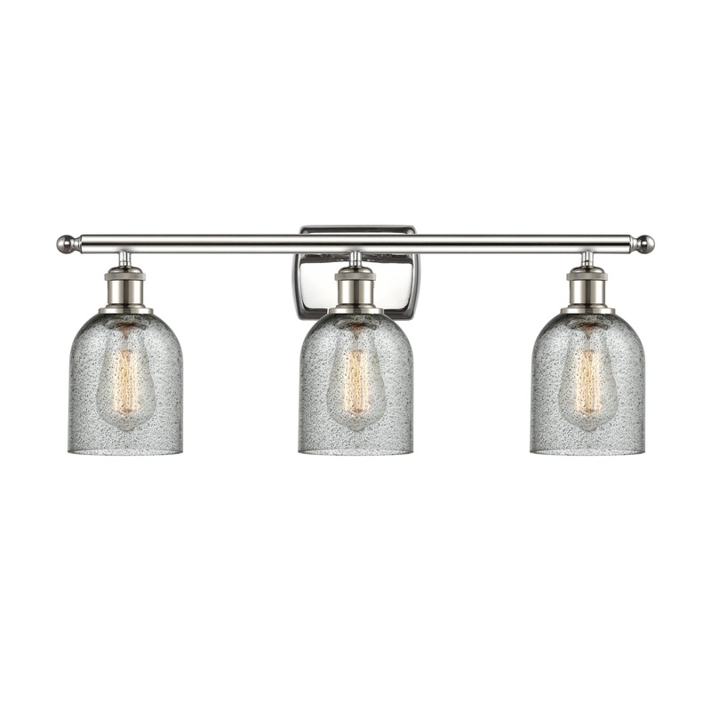 Innovations Lighting Caledonia 3 Light Bath Vanity Light Part Of The Ballston Collection 516-3W-PN-G257