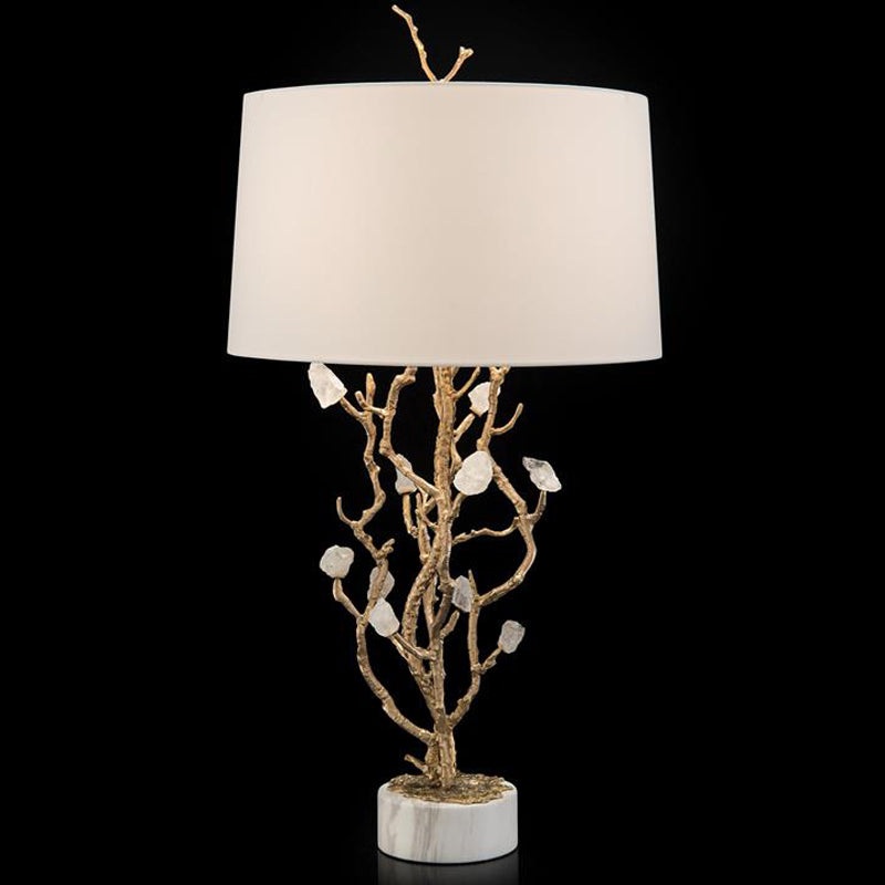 Quartz Bud Table Lamp