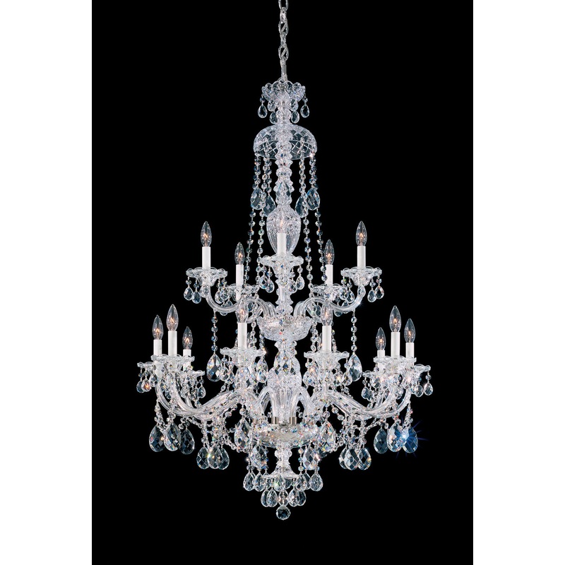 Sterling Tall Chandelier