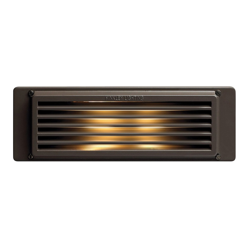 120V Louvered Brick Light
