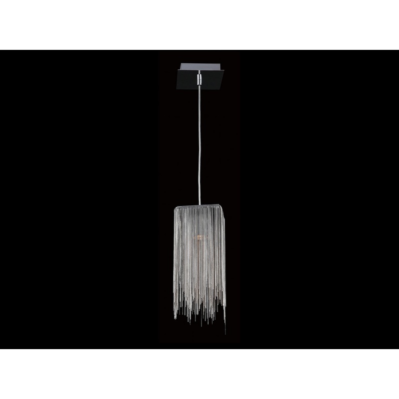 Fountain Ave Square Mini Pendant