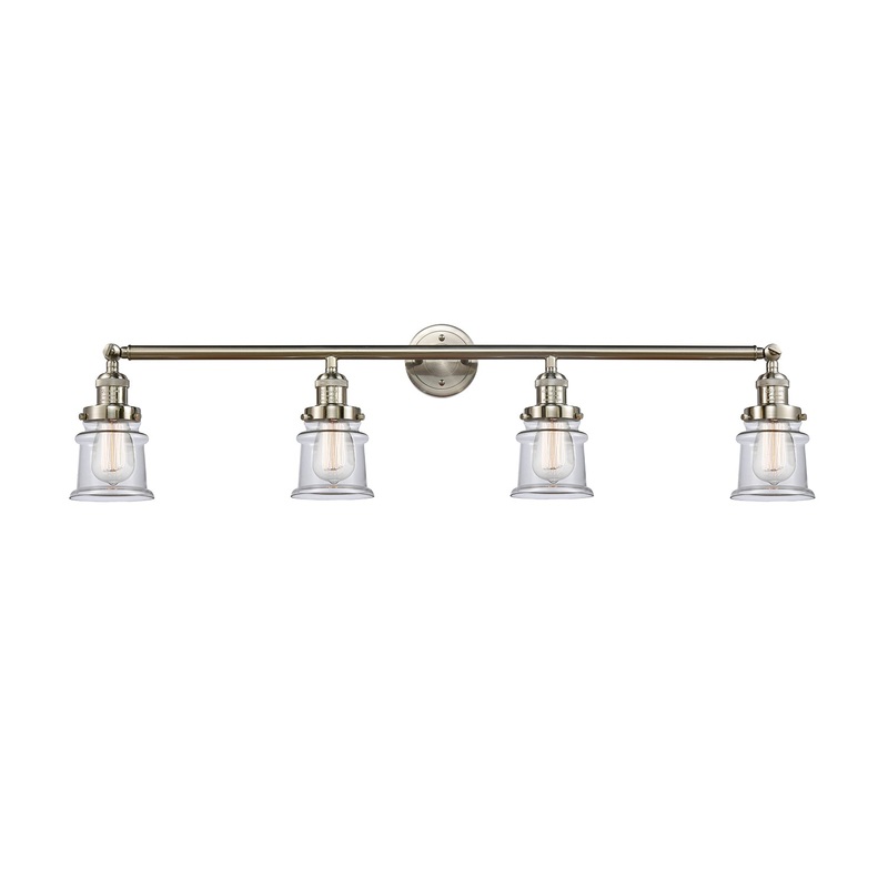 Innovations Lighting Small Canton 4 Light Bath Vanity Light Part Of The Franklin Restoration Collection 215-SN-G182S
