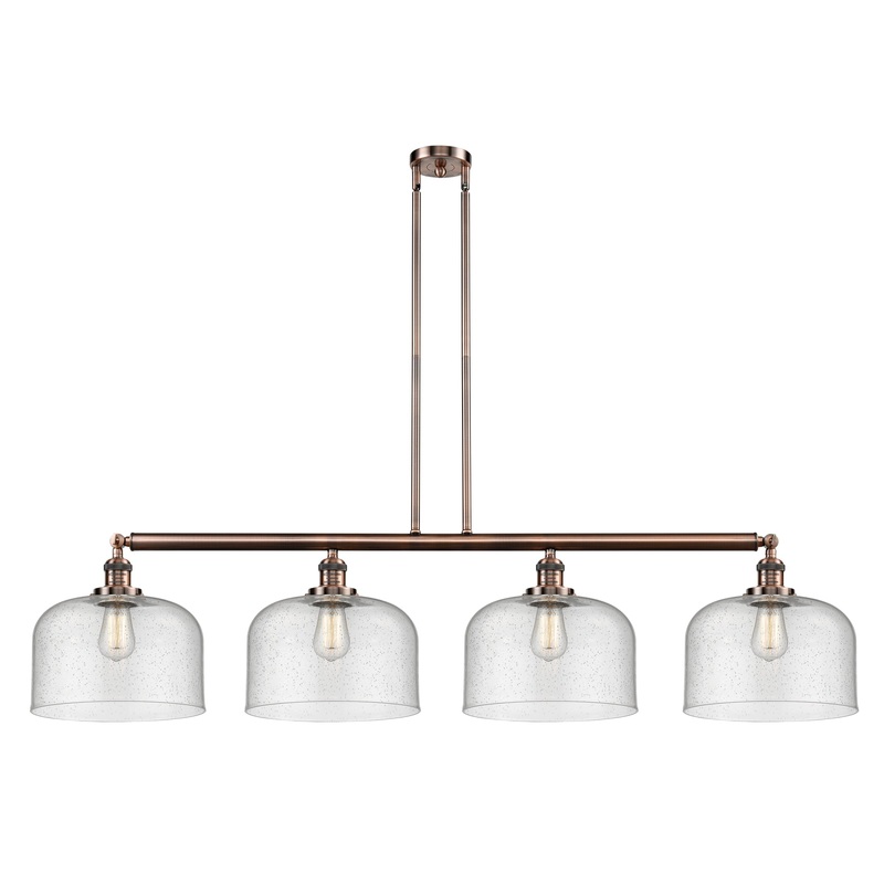 Innovations Lighting X-Large Bell 4 Light Island Light Part Of The Franklin Restoration Collection 214-AC-G74-L