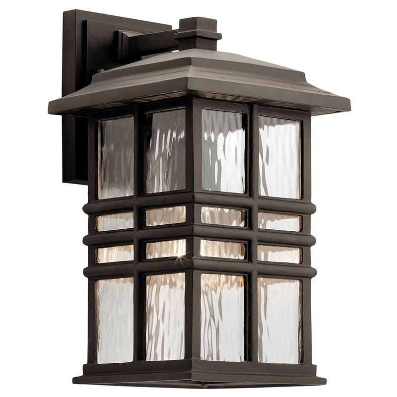 Kichler Beacon Square 14″ 1 Light Wall Light Olde Bronze 49830OZ