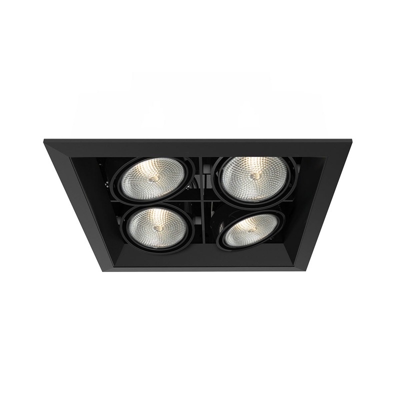 PAR20 2X2 Trim with Remodel Housing