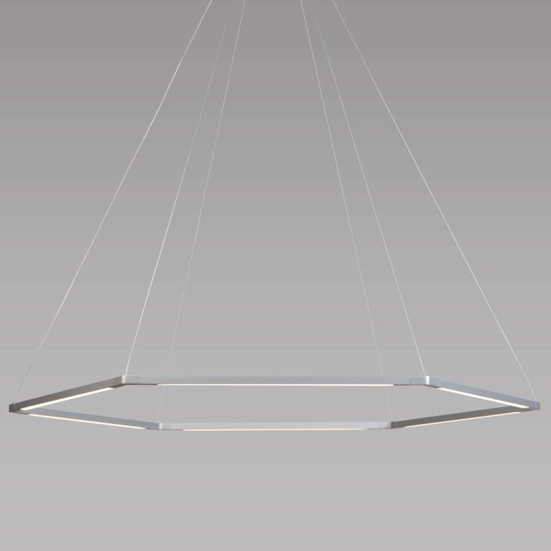 Z-Bar Honeycomb Pendant
