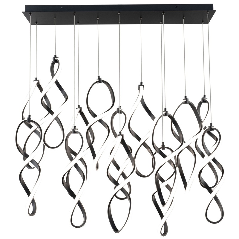 Interlace Linear Multi Light Pendant