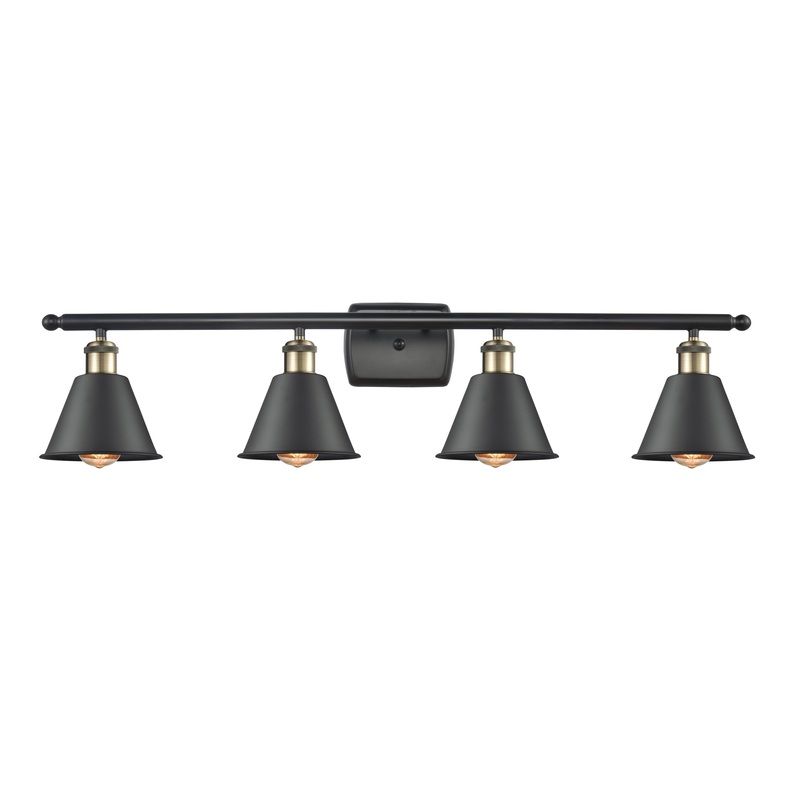 Innovations Lighting Smithfield 4 Light Bath Vanity Light Part Of The Ballston Collection 516-4W-BAB-M8