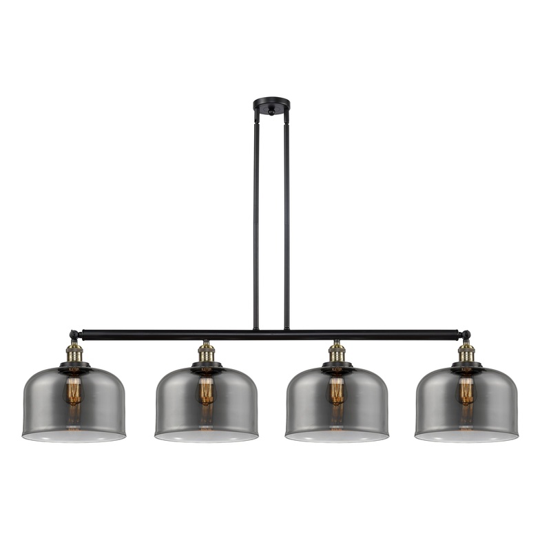 Innovations Lighting X-Large Bell 4 Light Island Light Part Of The Franklin Restoration Collection 214-BAB-G73-L-LED