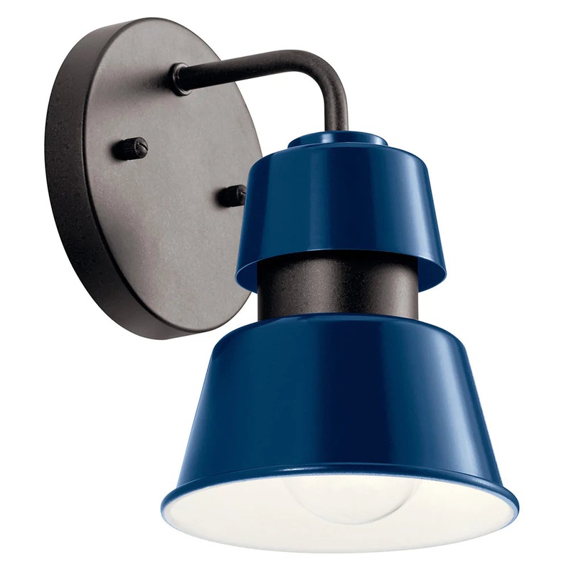 Kichler Lozano 8″ 1 Light Wall Light Catalina Blue 59000CBL