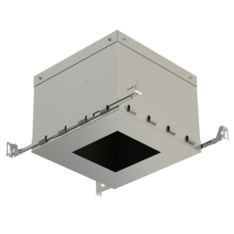 Amigo 3IN SQ Trimless New Construction IC Airtight Housing