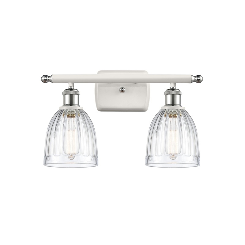 Innovations Lighting Brookfield 2 Light Bath Vanity Light Part Of The Ballston Collection 516-2W-WPC-G442-LED