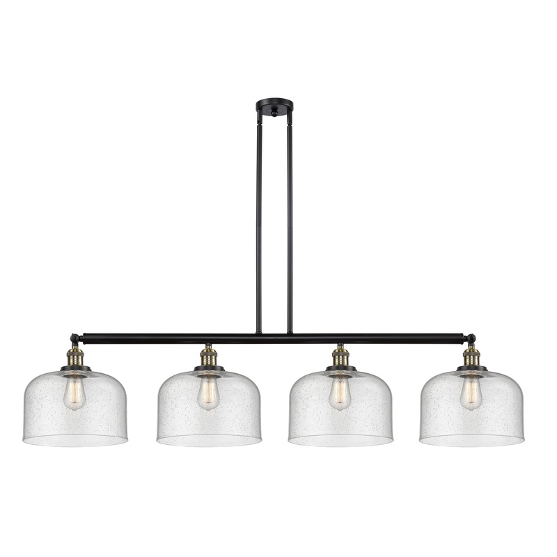 Innovations Lighting X-Large Bell 4 Light Island Light Part Of The Franklin Restoration Collection 214-BAB-G74-L-LED