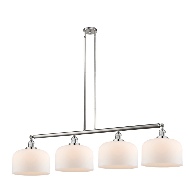 Innovations Lighting X-Large Bell 4 Light Island Light Part Of The Franklin Restoration Collection 214-SN-G71-L-LED