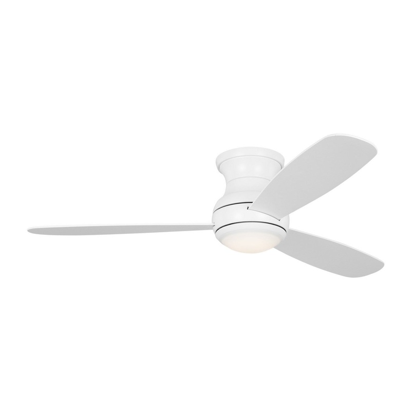 Orbis Hugger Ceiling Fan with Light