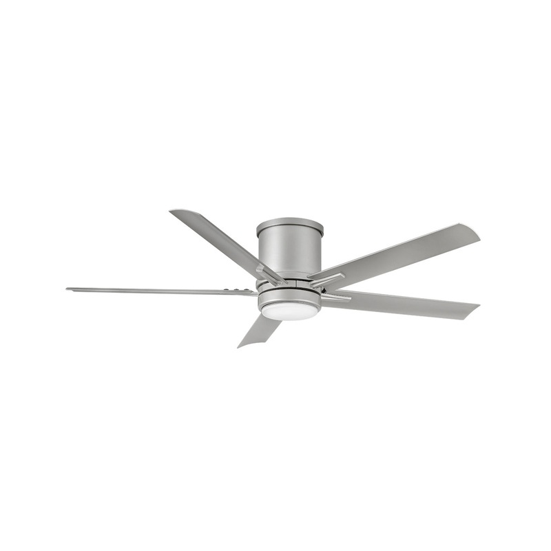 Vail Outdoor Flush Smart Ceiling Fan with Light