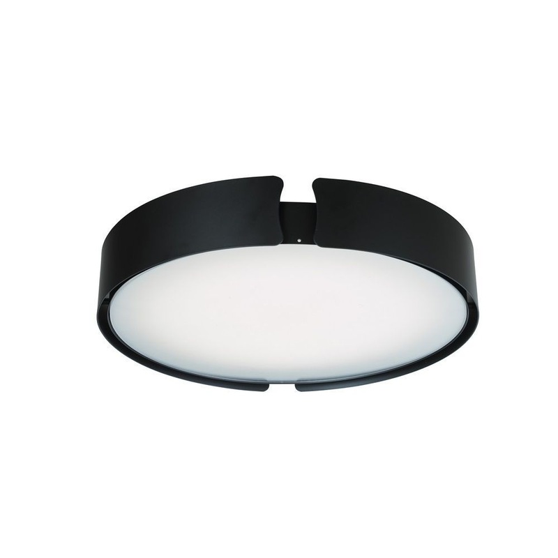 Abra Lighting 18″ Low Profile Flush Mount with High Output Dimmable LED 30070FM-BL