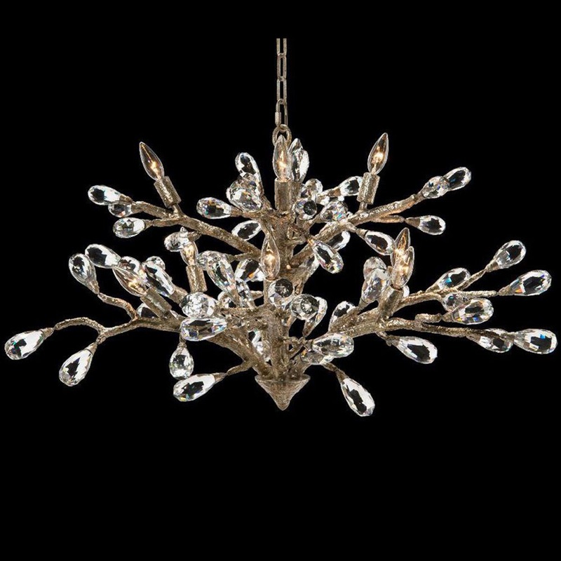 Budding Crystal Chandelier