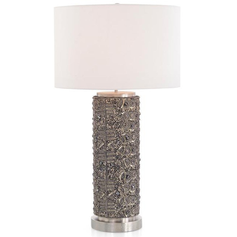 Hand Beaded Table Lamp