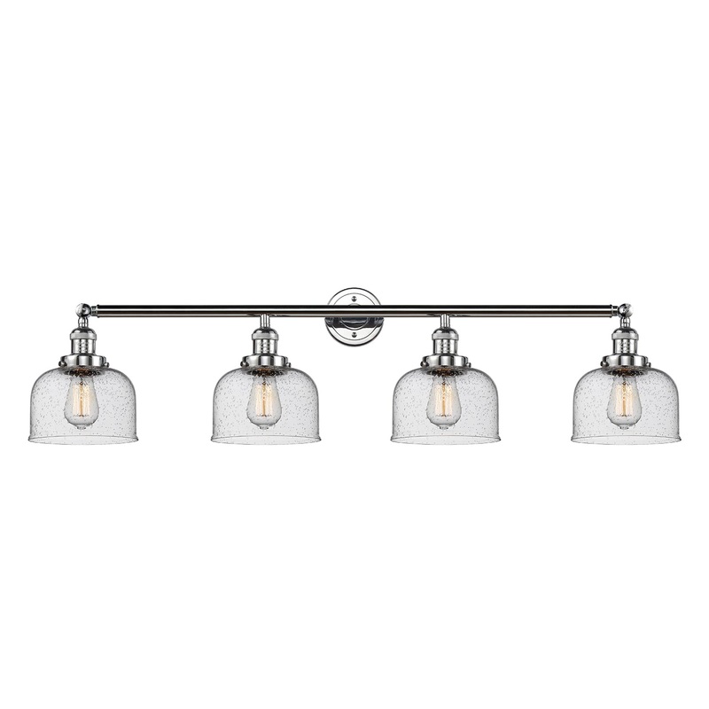 Innovations Lighting Large Bell 4 Light Bath Vanity Light Part Of The Franklin Restoration Collection 215-PC-G74