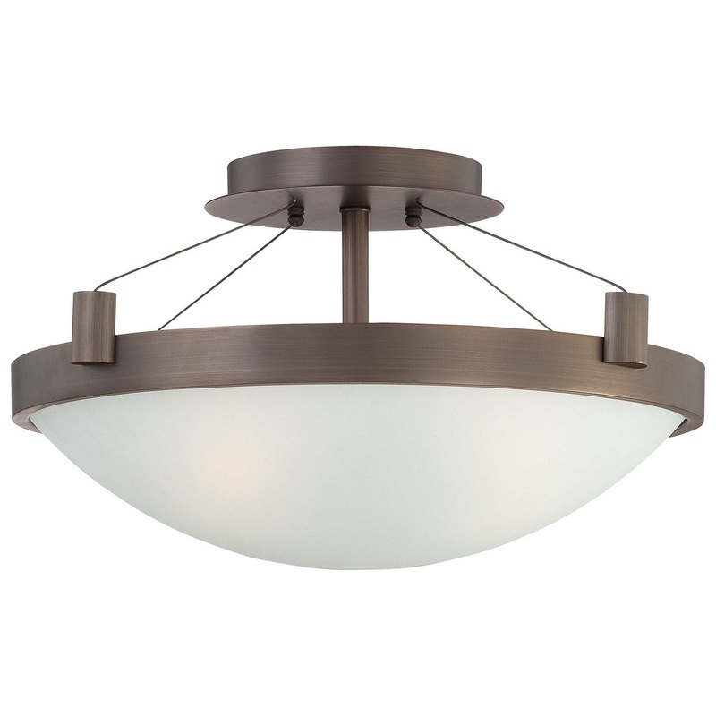 Suspended Semi Flush Mount