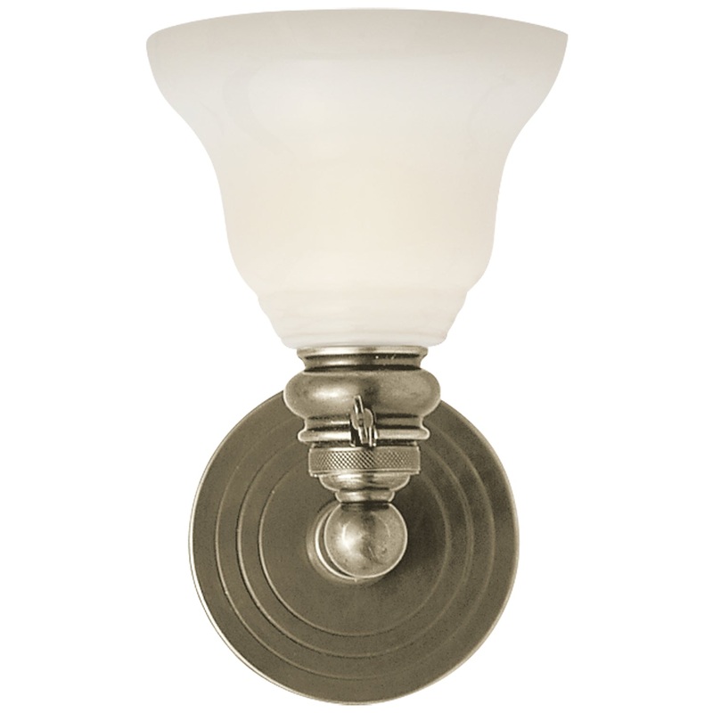 Boston Glass Functional Wall Sconce