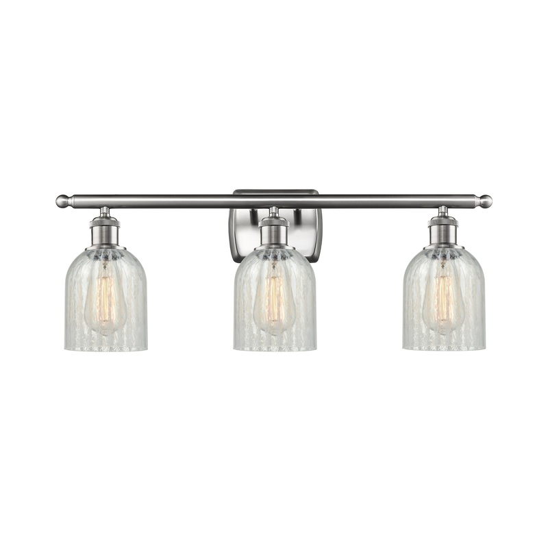 Innovations Lighting Caledonia 3 Light Bath Vanity Light Part Of The Ballston Collection 516-3W-SN-G2511