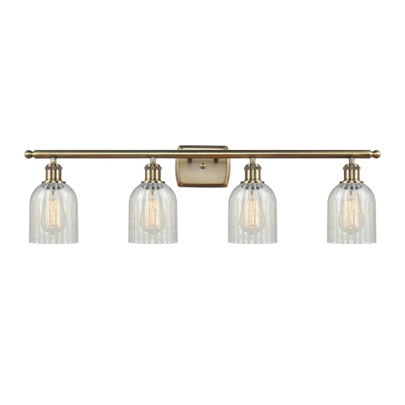 Innovations Lighting Caledonia 4 Light Bath Vanity Light Part Of The Ballston Collection 516-4W-AB-G2511-LED