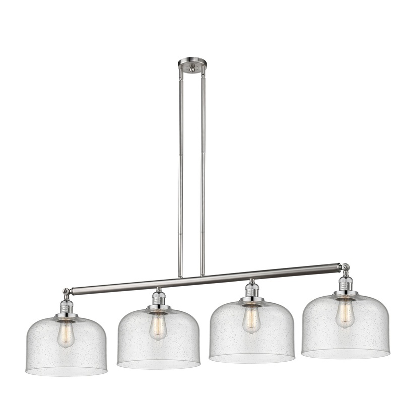 Innovations Lighting X-Large Bell 4 Light Island Light Part Of The Franklin Restoration Collection 214-SN-G74-L