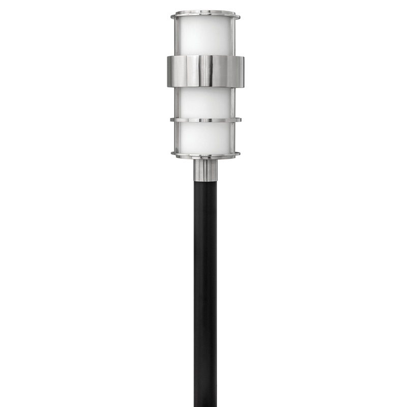 Saturn 120V Outdoor Post / Pier Mount with Opal Glass