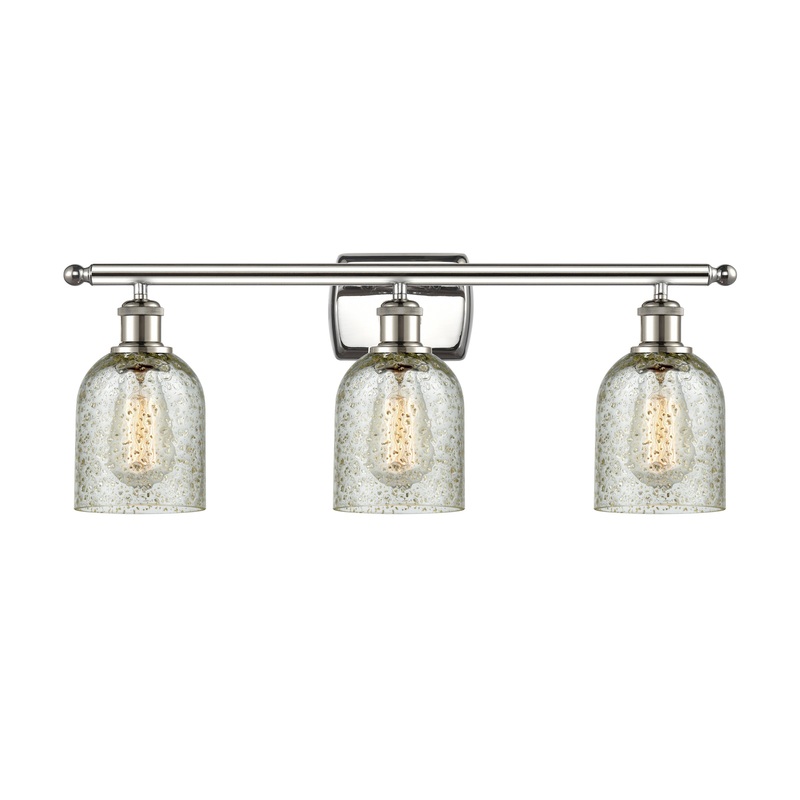 Innovations Lighting Caledonia 3 Light Bath Vanity Light Part Of The Ballston Collection 516-3W-PN-G259