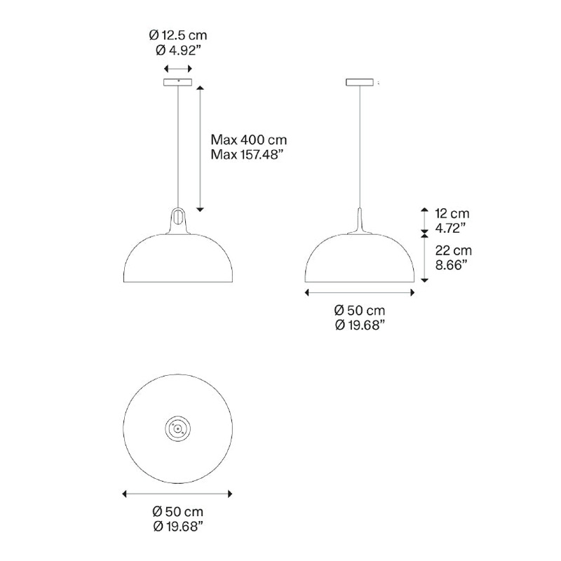 Jim Dome Pendant