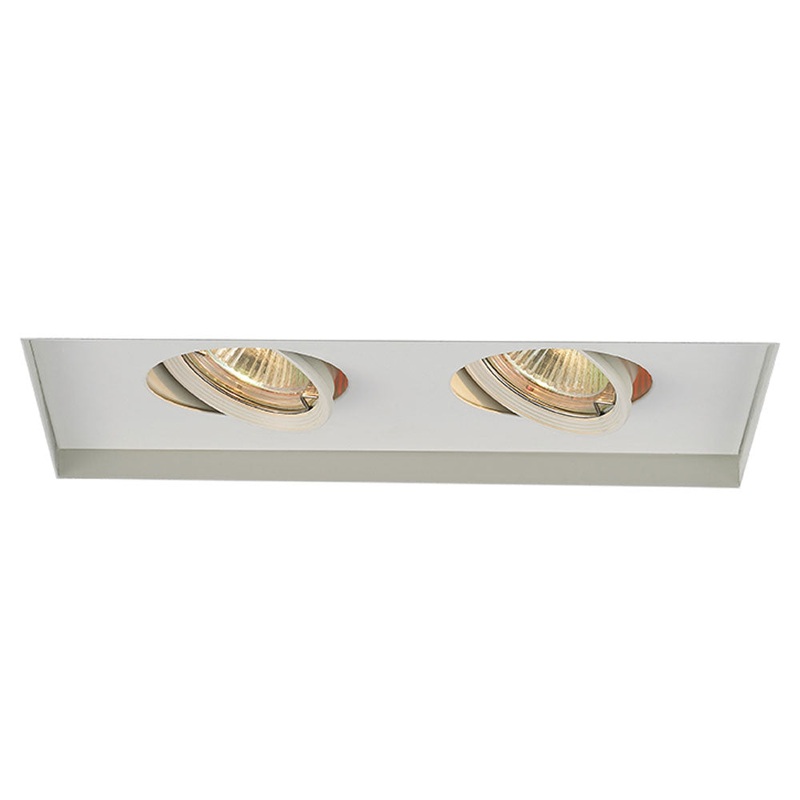 Low Voltage 2-Light Multiple Spot Invisible Trim