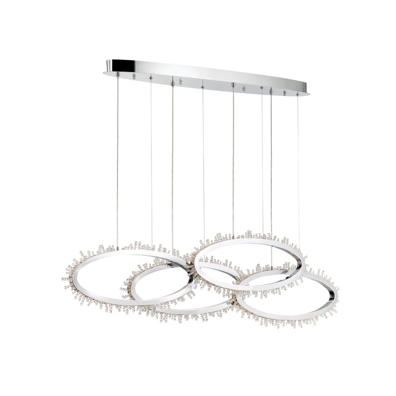 Scoppia Multi Light Linear Chandelier
