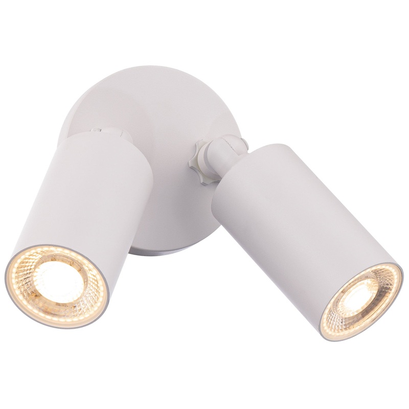 Cylinder Adjustable Double Outdoor Wall Light