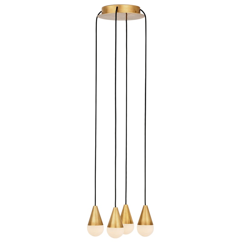 Cupola Alabaster Round Multi Light Chandelier