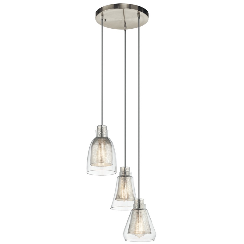 Evie Round Multi Light Pendant