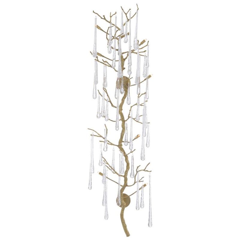 Illuminated Teardrop Wall Sconce